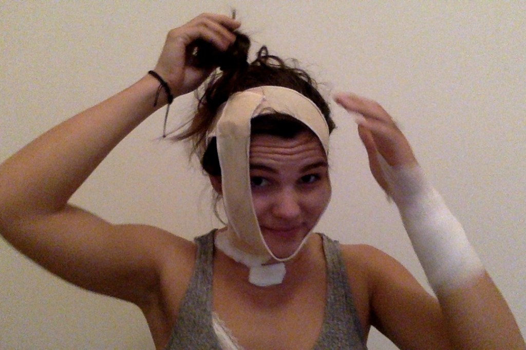 Nicholas did my hair